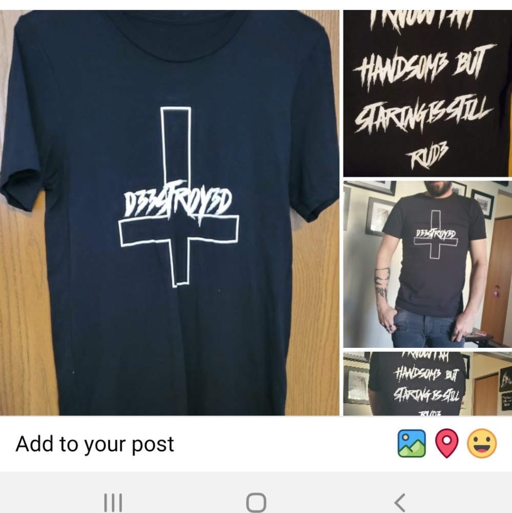 D33STROY3D tshirt